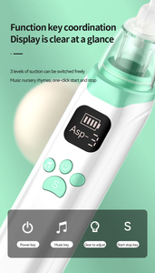 Bambini aspiratore nasale elettrico in Silicone per bambini per <span class=keywords><strong>il</strong></span> naso del <span class=keywords><strong>bambino</strong></span> aspirapolvere pulitore ricaricabile sicuro forte aspirazione per adulti - Product Image 4