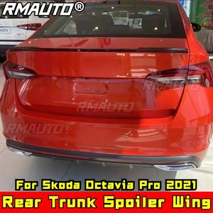 Aileron arrière, diffuseur de coffre arrière, protection pour Skoda Octavia Pro 2021, kit carrosserie, accessoires auto - Product Image 1