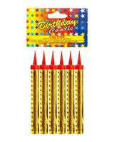 Großhandel Kalte Flammen-Farbeis-Fontänen-Wunderkerzen-Torten-Feuerwerk Rauchfreie Wunderkerzen-Geburtstagskerzen