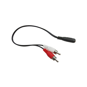 3.5 Audio AUX Socket Casque 3.5mm Femelle vers Double Mâle RCA3.5MM vers 2RCA <span class=keywords><strong>Jack</strong></span> Câble Stéréo - Product Image 1