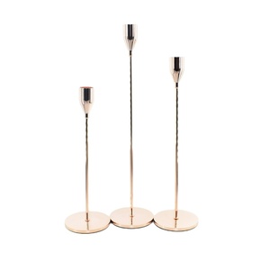 Noir <span class=keywords><strong>Bowmore</strong></span> Chandelier Moule Bougie Cheminée Titulaire Centres de Table pour Table De Mariage Photophore Or - Product Image 2