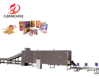 Ligne de production de céréales pour petit-déjeuner (corn flakes) – Pompe à engrenages en acier inoxydable de qualité alimentaire, haute capacité, pour usine d'assaisonnements
