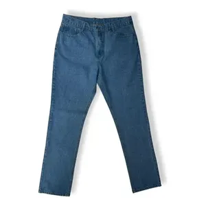 Jeans Denim da Uomo Adrenaline a Gamba Dritta, Mezzo Gancio, Vita Media, 5 Tasche, Tessuto Traspirante Elasticizzato - Product Image 5