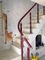 Garde-corps moderne en câble noir pour intérieur, design en acier inoxydable pour escalier, adapté aux salles de bain et appartements, avec garantie de 3 ans