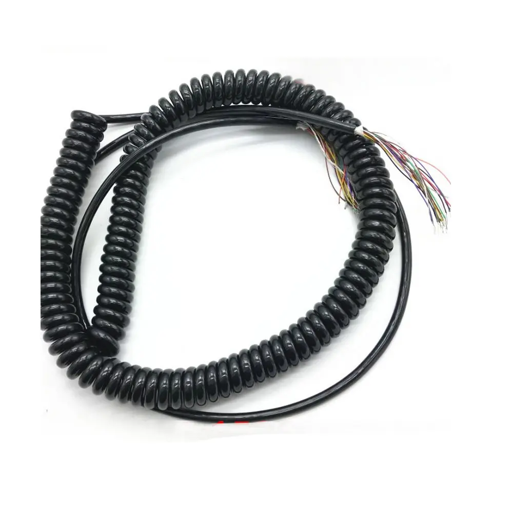 High quality CALT prolong 5 meter 2 core spring power cable