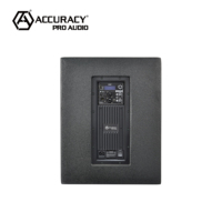 Subwoofer Activo de 15 Pulgadas con Amplificador Clase D AC35TD3-Bass de Accuracy Pro Audio, con Procesador de Señal Digital DSP