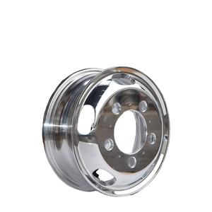 Nueva Llanta de Aluminio para Camión de 19.5x7.5 con Centro de 8x275 y Doble Buje Piloto de 221 mm para Modelos Ligeros Hino, Freightliner, Fuso y Foton - Product Image 1