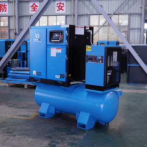 Compresseur d'air rotatif à vis industriel VERDES 4-en-1, efficace, 7,5-22 kW, 10-30 CV, 100 L, faible bruit, haute performance - Product Image 6
