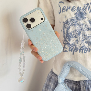 เคสโทรศัพท์ลายเปลือกหอยปลาดาวฤดูร้อนสไตล์เกาหลีแบบสองชั้นสำหรับ iPhone 17 Pro Max 16 15 สำหรับผู้หญิง - Product Image 3