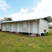 PTH Maisons en conteneurs combinés mobiles personnalisées, salles préfabriquées extensibles, salle de classe à vendre