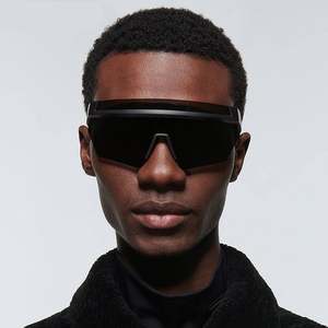 Gafas de Sol Unisex al por Mayor, Estilo Punk, Sin Montura, Steampunk, Extra Grandes, Y2K, Espejo, Deportivas, para Ciclismo, para Hombre y Mujer - Product Image 5