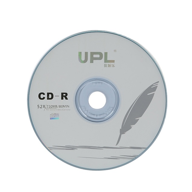 Wholesale 52x 700mb Blank CD-R 700mb CD-R Stock in Bulk with Printing Option