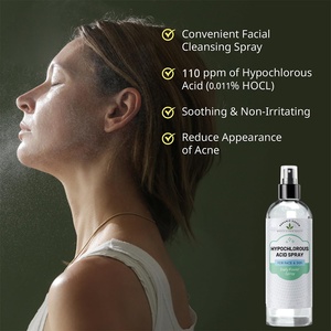Semprotan wajah asam hipoklorit 0.02% HOCL Formula antimikroba lembut 8 oz untuk jerawat, Rosacea & Perawatan Kulit Sensitif, penggunaan sehari-hari - Product Image 3