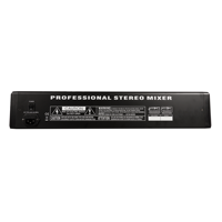 Console de mixage audio professionnelle 12 canaux EX avec 99 effets DSP, contrôleur DJ/mixeur audio pour studio d'enregistrement et petits spectacles