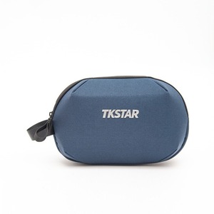 Sac de toilette de voyage bleu grande capacité, sac de rangement multifonctionnel pour la salle de sport - Product Image 3