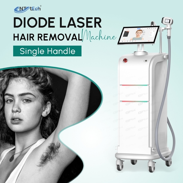 Professional Unt Laser Ice 1200W Diode Laser Hair Removal 755nm 808nm 1064nm Laser Hair Removal Machine