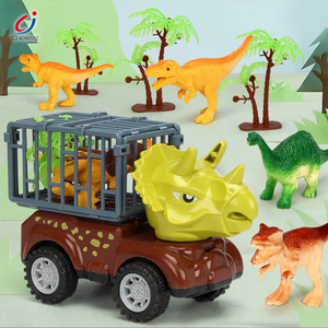 Camion télécommandé Chengji <span class=keywords><strong>Drift</strong></span> Car RC avec éclairage, 4 canaux, jouet véhicule dinosaure en forme d'œuf, camion de transport à inertie pour enfants - Product Image 3