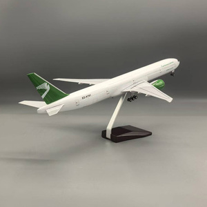 Modèle d'avion en résine Boeing 777-300ER de Turkmenistan Airlines à l'échelle 1/158, 47 cm, avec trains d'atterrissage - Product Image 5