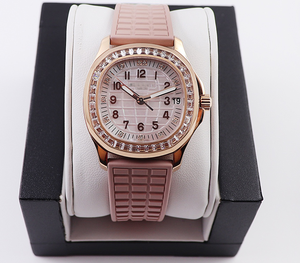 Reloj de Moda para Mujer, Exquisito, con Movimiento Mecánico Automático, Caja de Acero Inoxidable, Esfera de Cristal de Zafiro, Resistente al Agua 100 Bar - Product Image 1