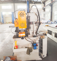 Garantie mondiale, bonne qualité, machine de découpe automatique complète, moteur hydraulique/pneumatique/servo, garantie 1 an, CE, alliage PVC
