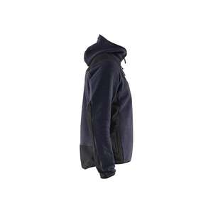 BLAKLADER - 594025368699XXXL Veste tricotée Softshell Dark navy/Black - EAN 7330509802694 WORK JACKETS - Product Image 4