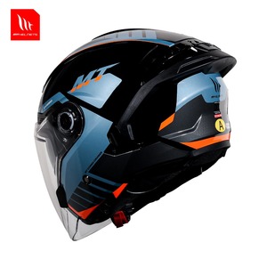 Casco Integral COSMO SV 3/4 con Doble Visor, ABS, Unisex, para Todas las Estaciones, Certificado 3C, Aprobado por DOT/ECE/CCC, Cierre de Liberación Rápida, Nuevo - Product Image 5
