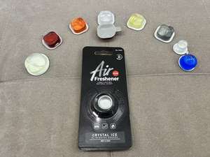 Vente en gros désodorisant personnalisé respirant à saveur de glace en cristal pour bouche d'aération <span class=keywords><strong>recharge</strong></span> en plastique liquide de parfum à membrane respirante pour voiture - Product Image 2