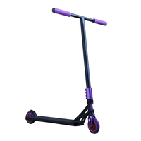 Trottinette Freestyle en Aluminium Intégral pour Tricks 360 avec Fourche Forgée CNC et Roues à Noyau Métallique