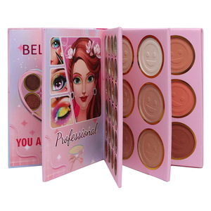 Estuche de Paleta de Sombras de Ojos, Maquillaje al por Mayor, Sombras de Ojos Brillantes, Set de Maquillaje Profesional, <span class=keywords><strong>Libro</strong></span> de Maquillaje para <span class=keywords><strong>Chicas</strong></span> - Product Image 2