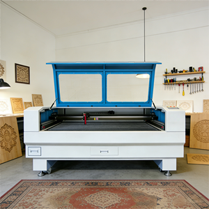 Neue 1810 CO2-Laserschneidemaschine CNC 3-Achsen für Metall, Holz, Acryl, Leder, Gummi, Glas, Kunststoff mit Ruida-Steuerung AI/DXF/PLT/BMP - Product Image 2