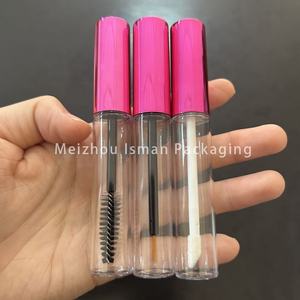 <span class=keywords><strong>ISMAN</strong></span> – Tubes de conditionnement de haute qualité pour rouge à lèvres liquide rose vif 10 ml, gloss, mascara métallique transparent et eye-liner - Product Image 2
