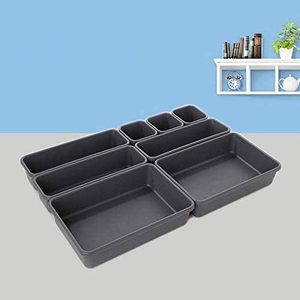 Free <b>Combination</b> of Plastic Sundries Drawer Storage Box / Drawer Organizers for Home/office - Product Image 6