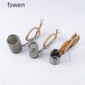 Prix compétitif Radiateurs à serpentin électriques en laiton 1200W 230V Option de fil chauffant en acier inoxydable de bonne qualité pour équipement de chauffage - Product Image 6