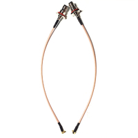 Câble coaxial RG316 RP-TNC femelle vers MMCX mâle, câble d'antenne RF pour routeur WiFi, module 4G/5G, passerelle GPS LoRa