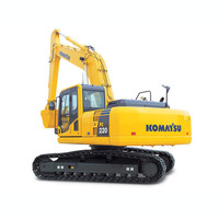 Excavatrice Komatsu PC220 d'occasion/neuve, 24 tonnes, godet de 1,2 m, 0-2000 heures, équipement lourd, exportation mondiale prête à l'emploi