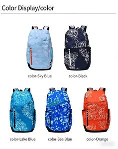 Mochilas escolares de gran capacidad con amortiguación de aire, nuevas, para entrenamiento de baloncesto, viajes deportivos para estudiantes, personalizables. - Product Image 2