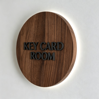 Plaque de porte personnalisée en acier inoxydable avec numéro de maison 3D, résistante à l'eau, décoration moderne pour hôtel, villa, entrée
