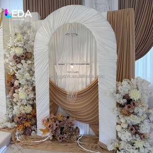 อุปกรณ์จัดงานแต่งงาน LEDA ฉากหลังอะคริลิคสีขาว ซุ้มแต่งงาน ตกแต่งเวทีสำหรับงานอีเว้นท์ - Product Image 3