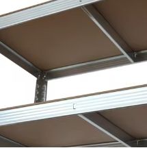 חובה כבדה מדפים מתכווננת 5 שכבה מגולוון גיליון פלדה מתכת מסגרת מתכת מדפים - Product Image 3