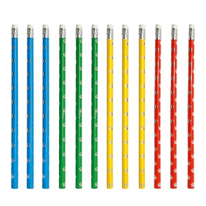 En bois # <span class=keywords><strong>2</strong></span> crayons HB, <span class=keywords><strong>saison</strong></span> de la rentrée scolaire, cadeau d'anniversaire, crayons à thème donut, crayons à thème Jour de l'Indépendance, crayons pour l'école primaire - Product Image 3