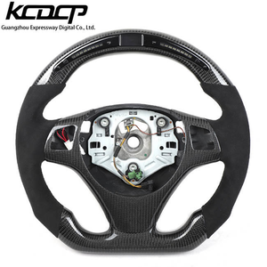 Volante de Fibra de Carbono con Calefacción y Vibración, Compatible con <span class=keywords><strong>BMW</strong></span> E90 E60 <span class=keywords><strong>E46</strong></span> E92 M3 E87 E39 X5 E70 X6 E71 E82 E93 E36 E91 - Product Image 3