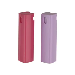 10ml Refillable Pocket Square Perfume Bottle Portable Plastic Perfume Mist Spray Bottle Hand Sanitizer Bottle