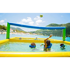 Terrain de <span class=keywords><strong>volley</strong></span>-ball flottant gonflable pour activités de plage en PVC 10x5M, <span class=keywords><strong>filet</strong></span> de clôture latérale pour <span class=keywords><strong>volley</strong></span>-ball de plage - Product Image 4