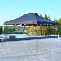 Tente de réception pliante d'extérieur grand format 3x4,5m avec murs et fenêtre – Vente en gros
