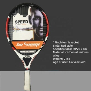 Vente en gros de raquettes de <span class=keywords><strong>tennis</strong></span> pour enfants de qualité supérieure en carbone et aluminium intégrées, tailles 19/21/23/25 pouces - Product Image 1