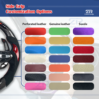 Volant sport personnalisé en fibre de carbone et suède pour Audi A3 S3 A4 S4 A5 RS5 RS6 RS4 B8 B9 R8 C8 Q5 Q3 Q7 S6 A6 TTRS