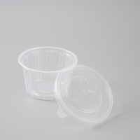 Conteneur alimentaire jetable transparent en PP de qualité alimentaire pour usage industriel, boîte à repas pour bureau, pique-nique en extérieur, fruits