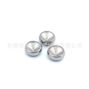 Support rond en acier inoxydable pour la pose de pierres précieuses et zircons, accessoires de bijouterie DIY, vente en gros - Product Image 4