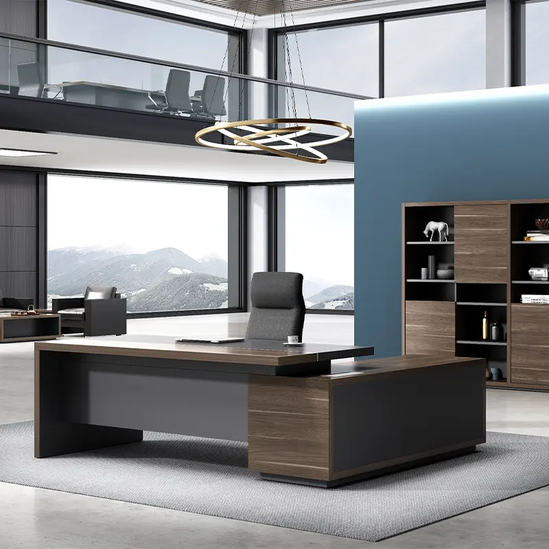Лучшие производители, офисная мебель премиум класса, стол менеджера, популярный офисный современный деревянный стол, исполнительный стол