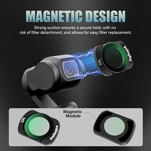 Filtros de Cámara Magnéticos CPL de Bajo <span class=keywords><strong>Precio</strong></span> de Fábrica OEM, Filtro de Lente Polarizador Circular para <span class=keywords><strong>DJI</strong></span> Osmo <span class=keywords><strong>Pocket</strong></span> 4 <span class=keywords><strong>Pocket</strong></span> <span class=keywords><strong>3</strong></span> - Product Image 5